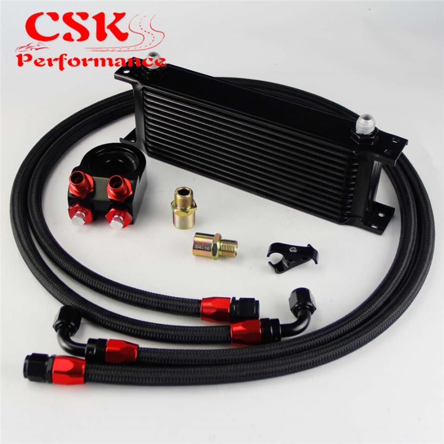 オイルクーラー13段 汎用オイルクーラーキット 13段 AN10 : 厚木オート部品販売社