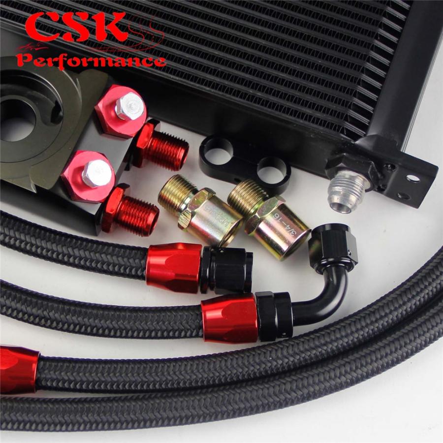 オイルクーラー13段 汎用オイルクーラーキット 13段 AN10 : 厚木オート部品販売社