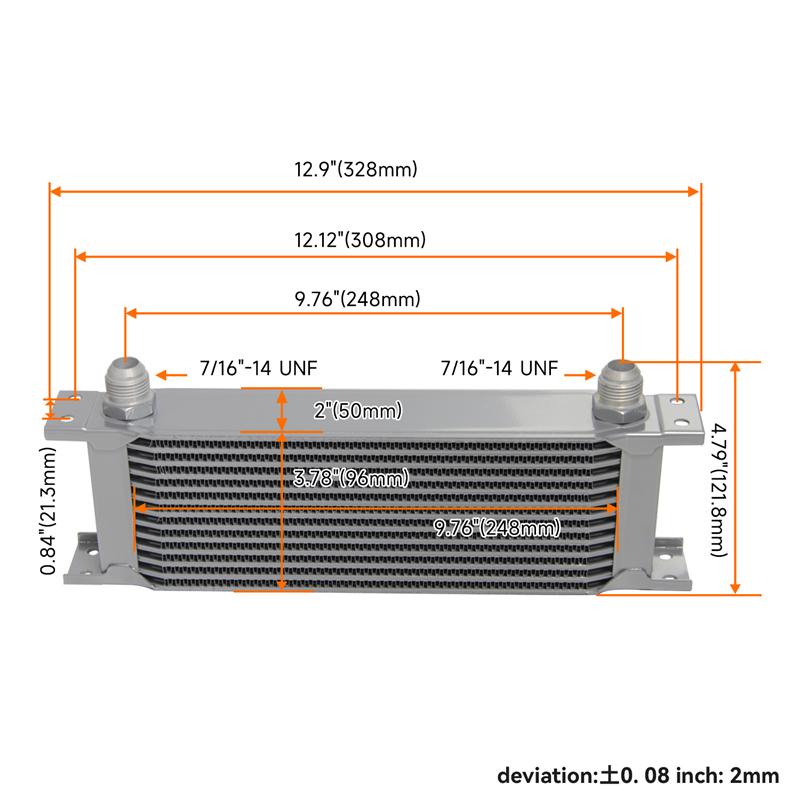 SUBARU Impreza WRX STi オイルクーラーキット 13段 AN10 インプレッサ 