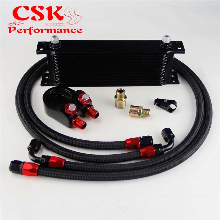 オイルクーラー13段 汎用オイルクーラーキット 13段 AN8 : 厚木オート部品販売社 - 通販