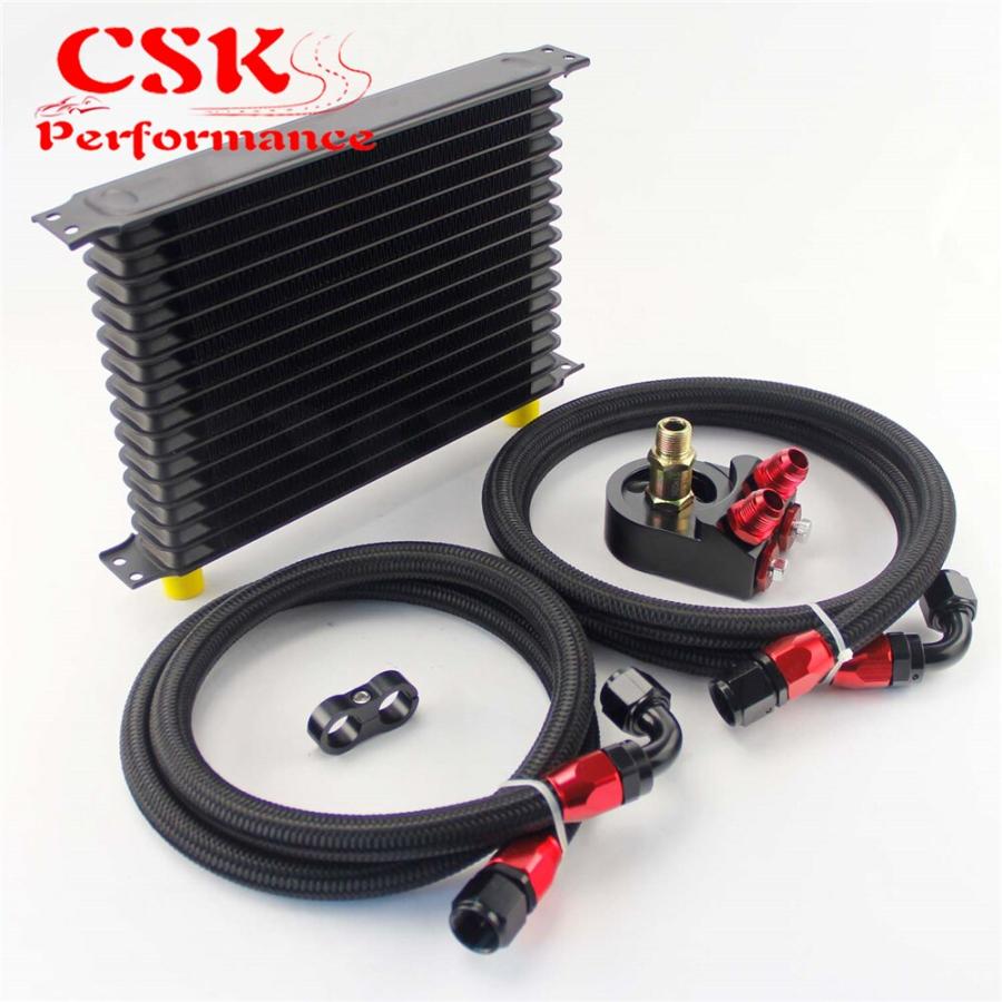 汎用オイルクーラーキット 15段 AN10 : 厚木オート部品販売社 - 通販
