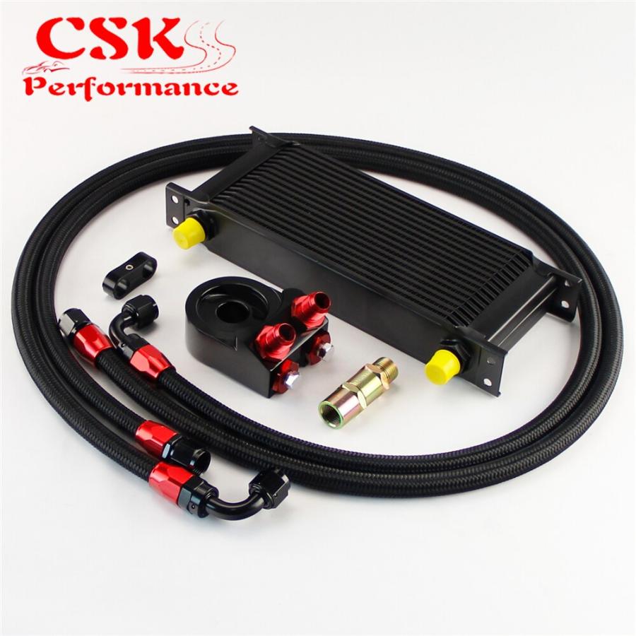 汎用オイルクーラーキット 16段 AN8 : 厚木オート部品販売社 - 通販