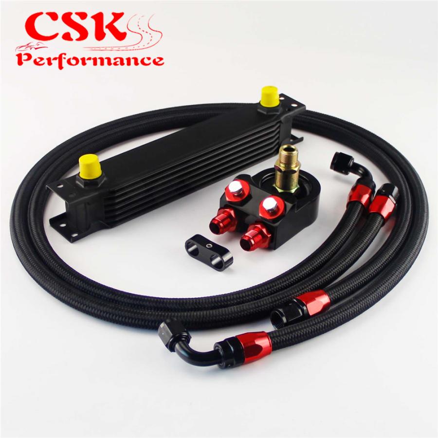 厚木オート製　汎用オイルクーラー　12段　オイルアタッチメント 厚木オート製 汎用オイルクーラー 12段 オイルアタッチメント 汎用