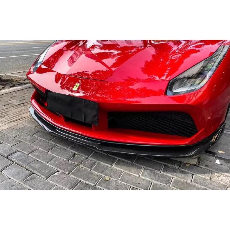 お得コスメまとめ売り Ferrari（フェラーリ） 488 GTB カーボンリップスポイラー : 厚木