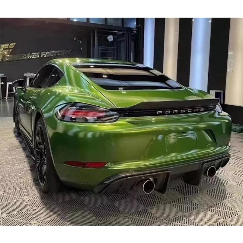 PORSCHE Cayman Boxster GT4スタイル カーボンリアディフューザー ポルシェ ケイマン ボクスター | PORSCHE | 01