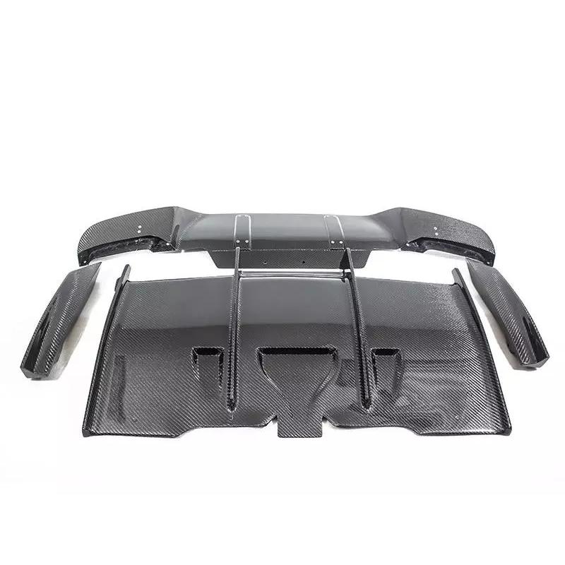 BMW M6 F12 F13 カーボンリアディフューザー カーボンリアアンダーパネル セット | BMW | 02