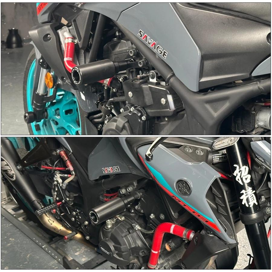 ヤマハ発動機 YAMAHA MT-03 MT-25 YZF-R3 YZF-R25 フレームスライダー