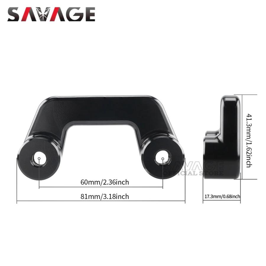 YAMAHA YZF-R1 YZF-R1M YZF-R7 タンデムステップ用ブランクプレート