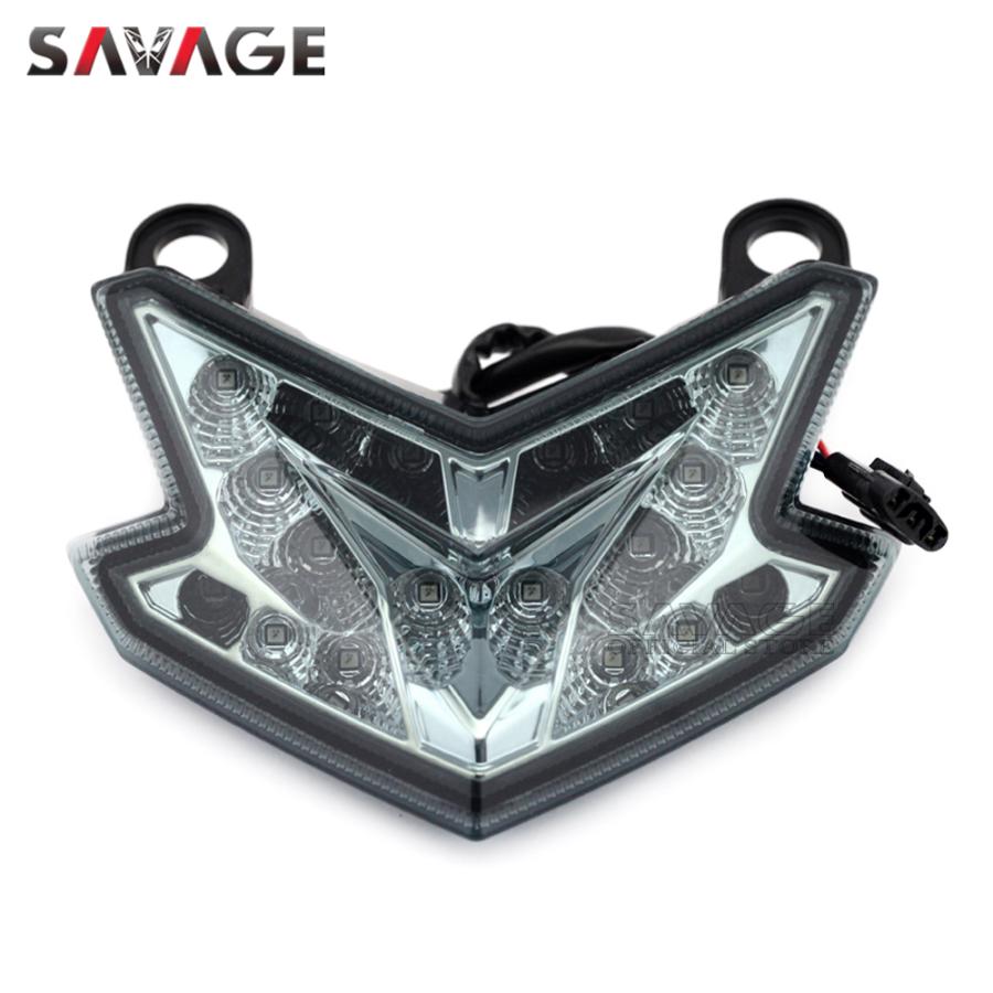 テールランプ TST製 ZX-6R(13-16)用ウィンカー内蔵LEDテールライト｜AxxL