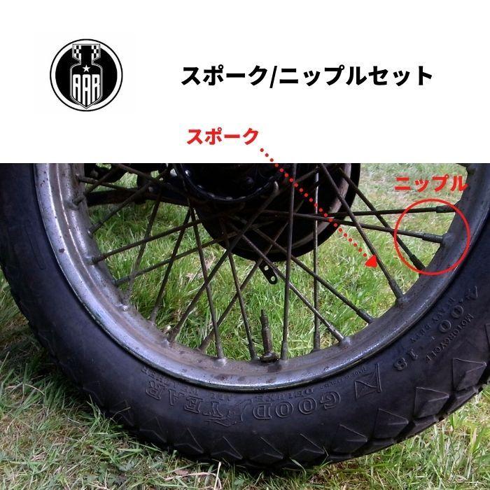 Harley Davidson（ハーレー・ダビッドソン） スポーク ニップルセット