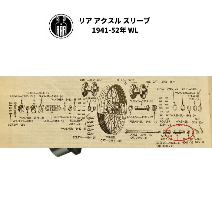 Pさん専用 Harley Davidson（ハーレー・ダビッドソン） リア アクスル スリーブ