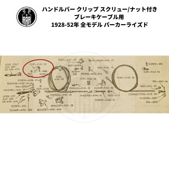 Harley Davidson（ハーレー・ダビッドソン） ハンドルバー クリップ