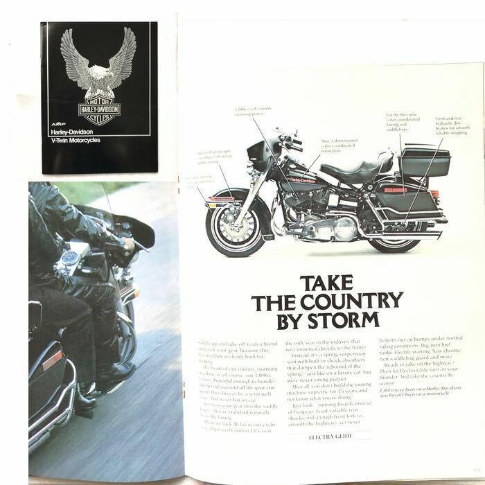 Harley Davidson バイク 雑誌 カタログ4冊セット ハーレー 