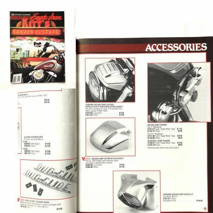 Harley Davidson バイク 雑誌 カタログ4冊セット ハーレー 