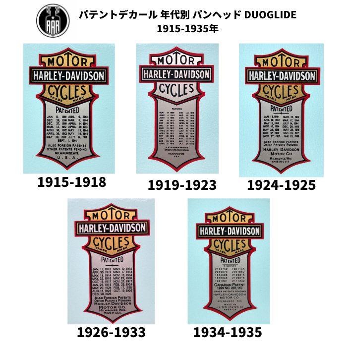 Harley Davidson（ハーレー・ダビッドソン） パテント 1940-1943年