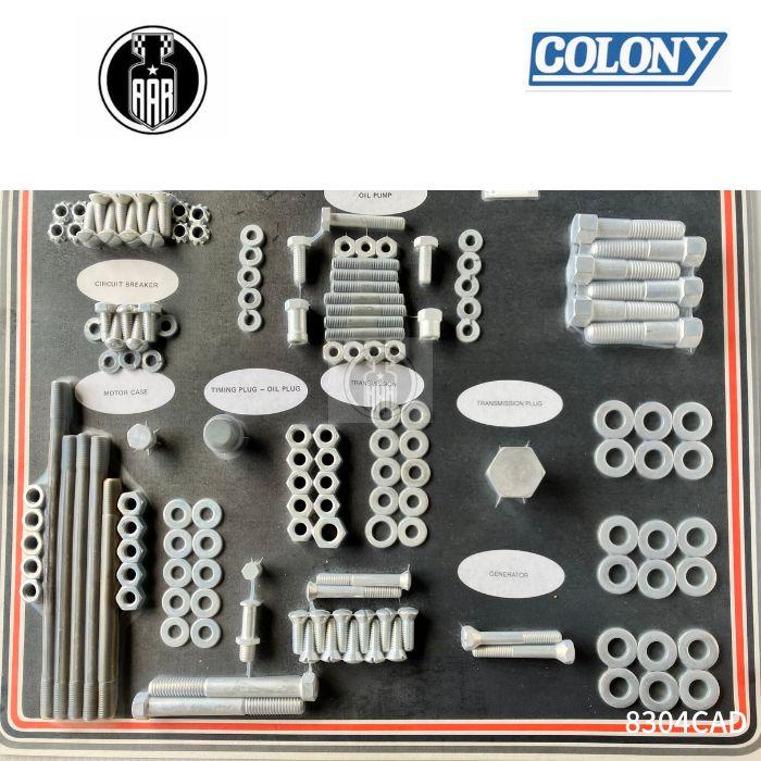 8304CAD コロニー colony ストック ハードウェアキット ハーレーダビッドソン 1936-39年 74 80 モデル 鉄ヘッド_2