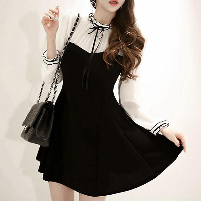 大きいサイズ ワンピース レディース ファッション ぽっちゃり おおきいサイズ ビスチェ風 リボン ミニワンピ オーバーサイズ Ll 3l 4l 5l 春夏 rch M0015 rch 通販 Yahoo ショッピング