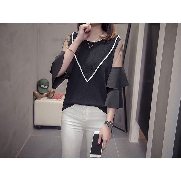 トップ Ll オーバーサイズ ゆったり 透け感 ボーダー おおきいサイズ ぽっちゃり ファッション レディース トップス 大きいサイズ 3l 春夏 5l 4l その他トップス Color ホワイト Www Theopengate Org Il