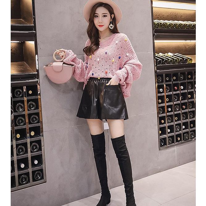 大きいサイズ パンツ ショートパンツ レディース ファッション ぽっちゃり おおきいサイズ あり フェイクレザー ウエストゴム L Ll 3l 4l 秋冬 rch W4313 rch 通販 Yahoo ショッピング