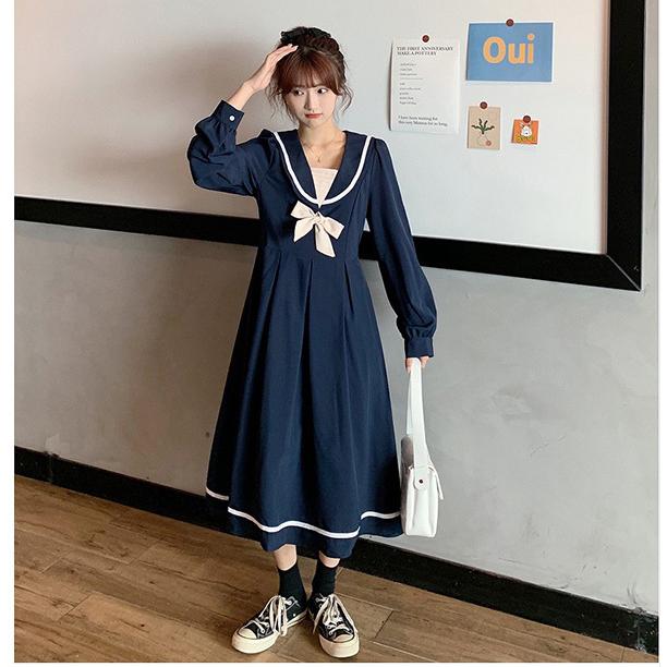 大きいサイズ ワンピース レディース ファッション ぽっちゃり おおきいサイズ あり レトロ クラシカル クラシック モダン リボン L Ll 3l 4l 5l 秋冬 rch W7795 rch 通販 Yahoo ショッピング