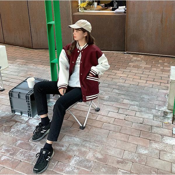 限定アウトレット 大きいサイズ レディース ファッション ブルゾン アウター ぽっちゃり おおきいサイズ あり スタジャン スポーティー L Ll 3l 4l 5l 秋冬 rch W8745 Os rch 通販 Yahoo ショッピング