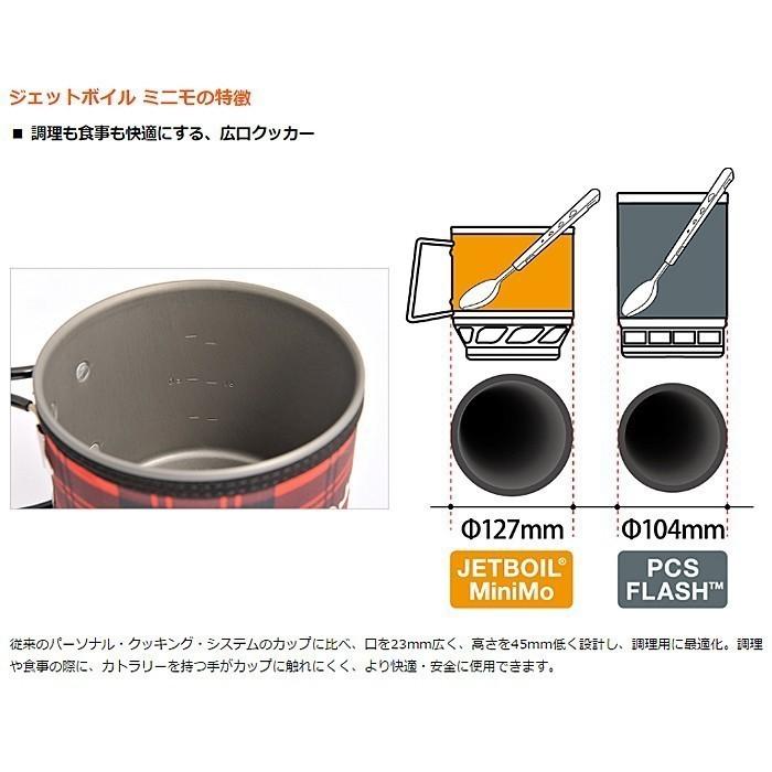 JETBOIL（ジェットボイル）MiniMo ミニモ（CB-LG：カーボンロゴ） 1824381 OD缶ガス式 ソロキャンプ ガスコンロ ガスバーナー 湯沸し 送料無料 正規品｜aarck-yast｜04