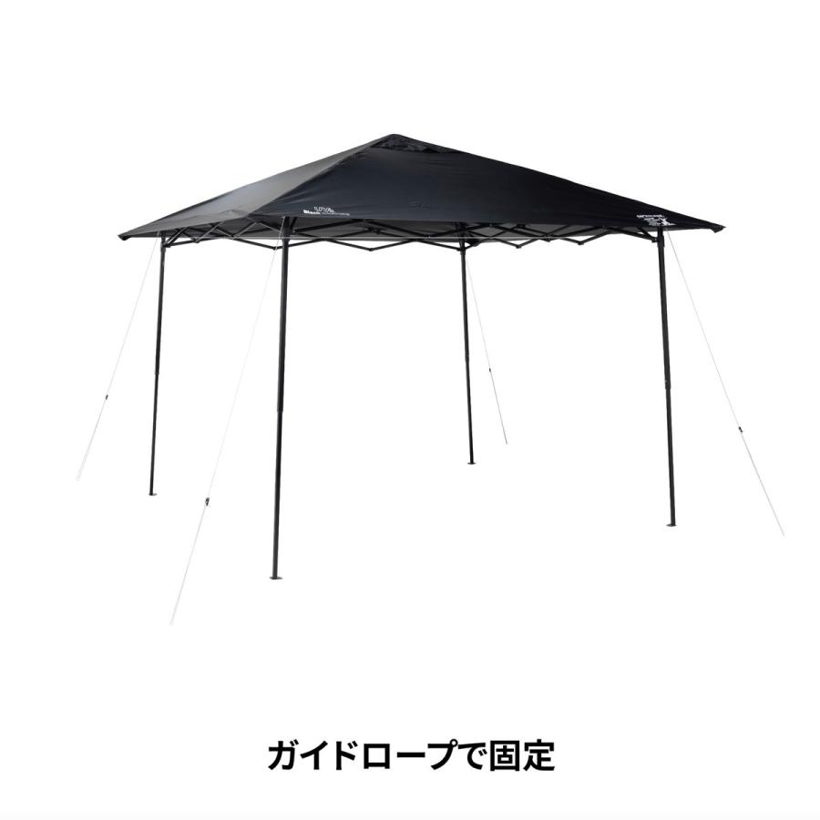 CAPTAINSTAG（キャプテンスタッグ）CSブラックラベル クイックアップタープ300UV（サイドパネル付） UA-1107 イベントテント クイックアップ 送料無料_13