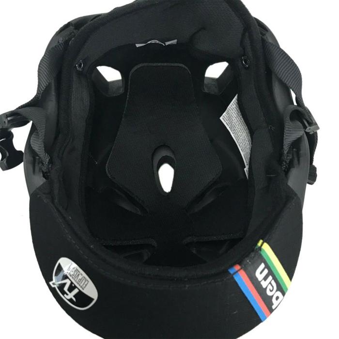 bern bern（バーン）NINO ニーノ （Matte Black/Red Visor：XS/S 48