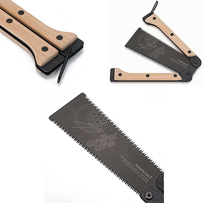 【新品未開封】コンパクトフォールディングソー バタフライソー  コニファーコーン Amazon.co.jp: 【conifer cone コンパクトフォールディングソー