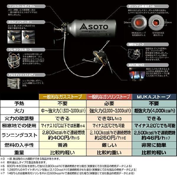 SOTO SOTO（新富士バーナー）MUKAストーブ SOD-371 レギュラー
