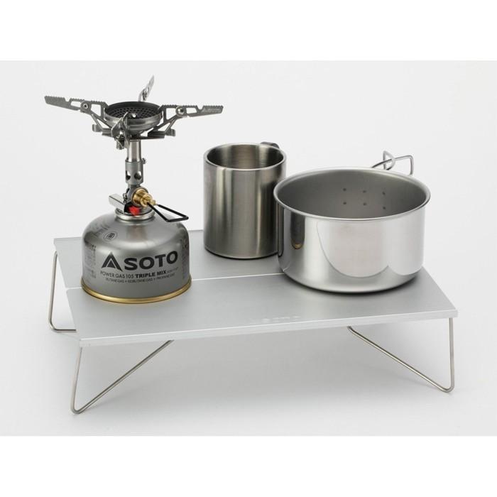 FIELDOOR キッチンテーブル SOTO ソト ２バーナー パワーブースター furniture_outdoorkitchentable_