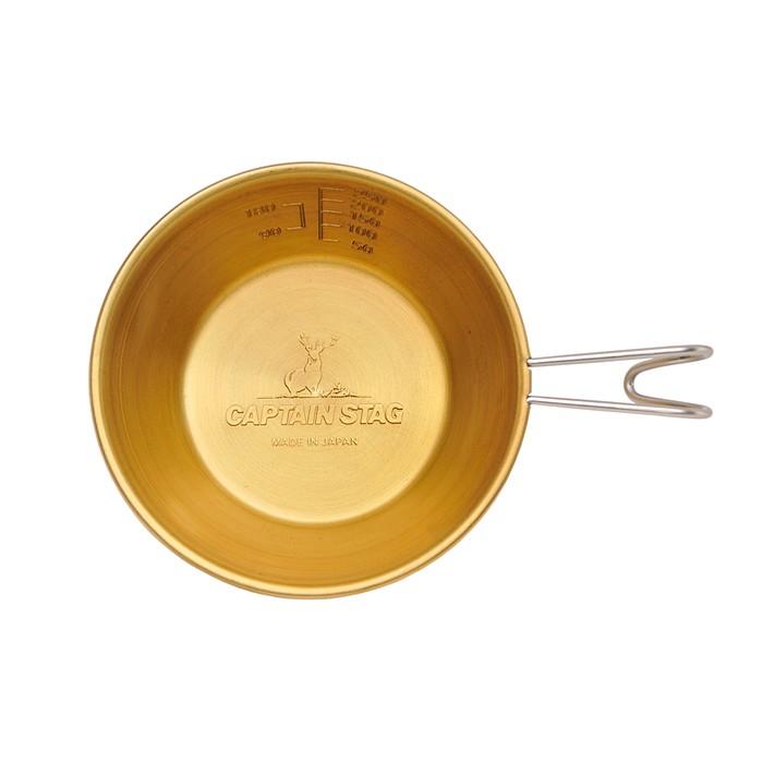CAPTAINSTAG（キャプテンスタッグ）真鍮製シェラスタッキングカップ320ml / M-7333 【シェラカップ】【食器】｜aarck-yast｜02