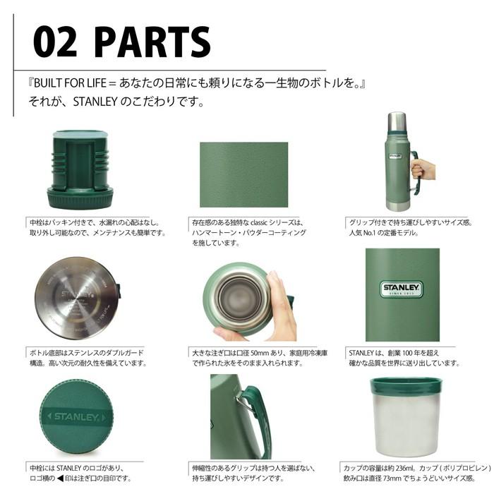 STANLEY（スタンレー） クラシック真空ボトル1L（グリーン）/01254-046