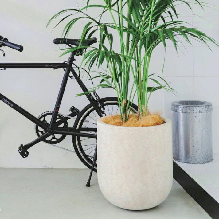 植木鉢 おしゃれ 大型 ベルベットUポットL (2色)＜ 40cm 13号