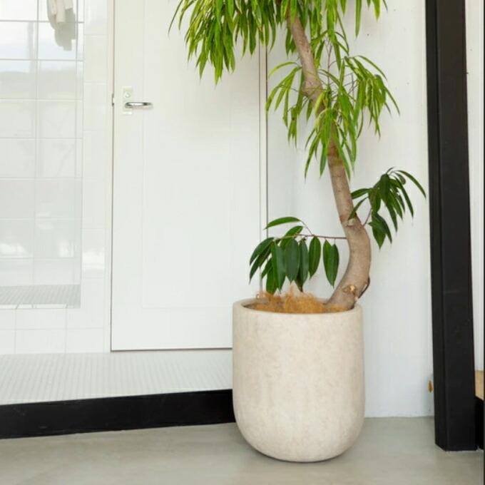 植木鉢 おしゃれ 大型 ベルベットUポットL (2色)＜ 40cm 13号