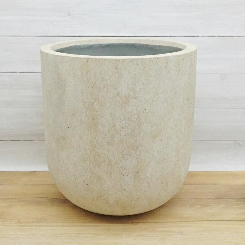 植木鉢 おしゃれ 大型 ベルベットUポットL (2色)＜ 40cm 13号