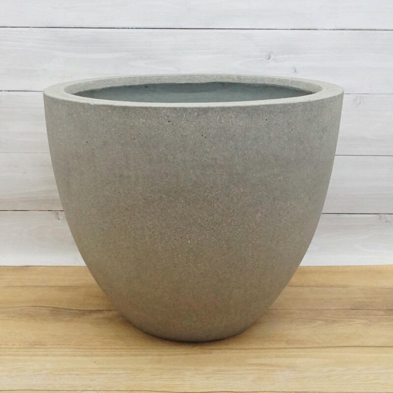 植木鉢 おしゃれ 大型 スタウトアッシュラウンドL＜ 50cm 16号