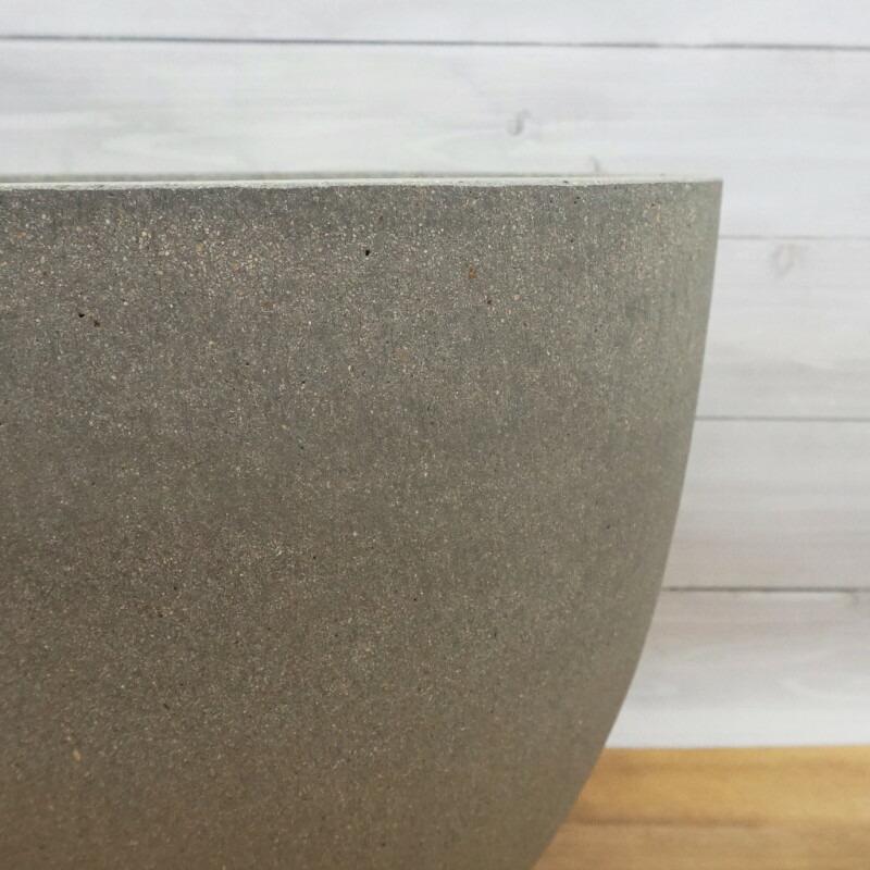 植木鉢 おしゃれ 大型 スタウトアッシュラウンドL＜ 50cm 16号