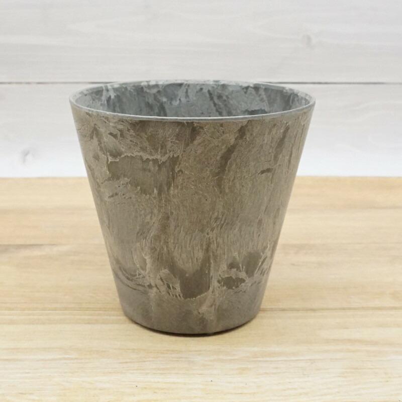 植木鉢 おしゃれ 軽い アートストーンラウンドS 21.5cm 7号