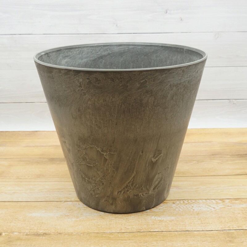 植木鉢 おしゃれ 軽い アートストーンラウンド3L 43cm 12号 樹脂