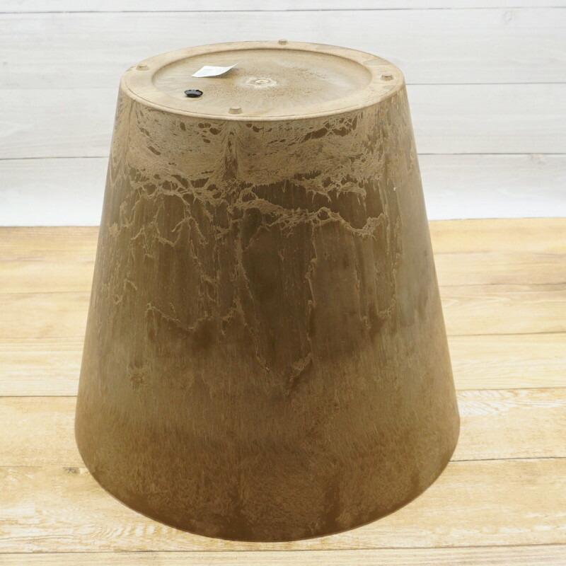 植木鉢 おしゃれ 軽い アートストーンラウンド3L 43cm 12号 樹脂