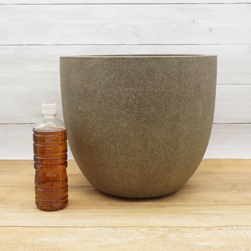 植木鉢 おしゃれ 軽い グラナイトエッグS 36cm 12号 FRP プラスチック