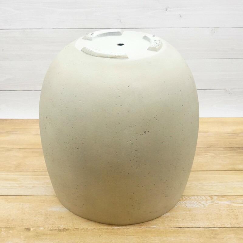 植木鉢 おしゃれ 軽い テラニアスバルーンL 55cm 18号 FRP 軽量 底穴あり プランター 鉢 室内 屋外 鉢植え 観葉植物 多肉植物 塊根の画像