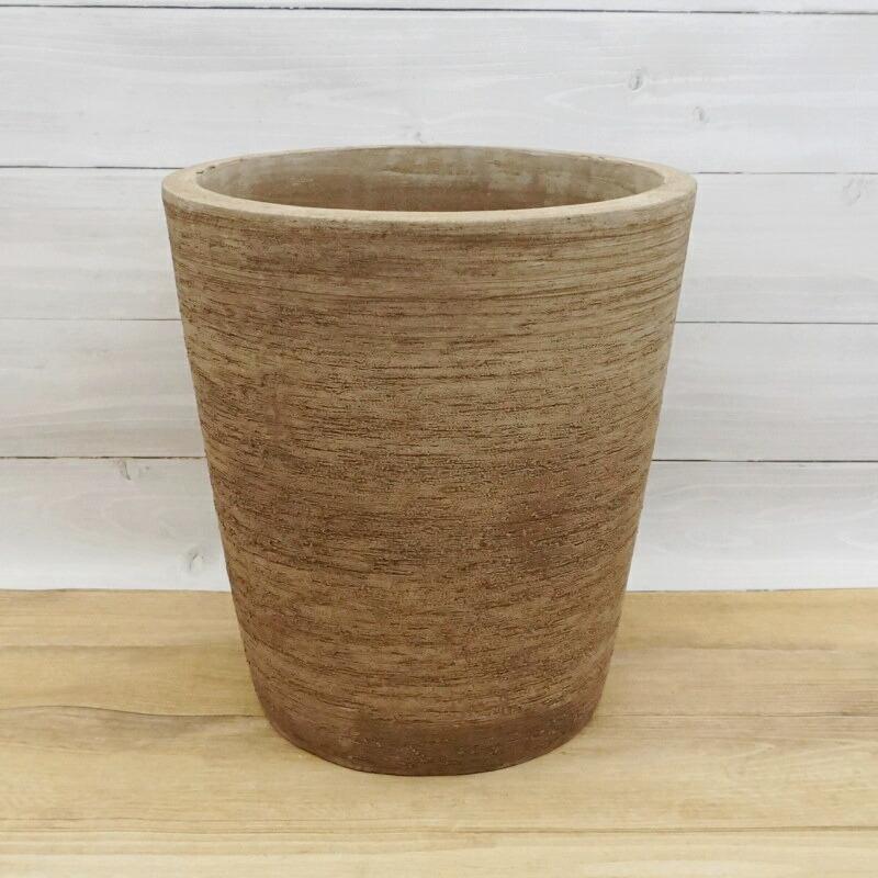 植木鉢 おしゃれ テラコッタ テラサモコニックS＜ 32cm 10号 穴あり