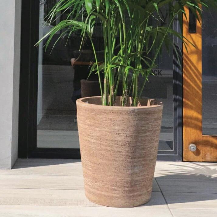植木鉢 おしゃれ テラコッタ テラサモコニックM＜ 40cm 13号 穴あり