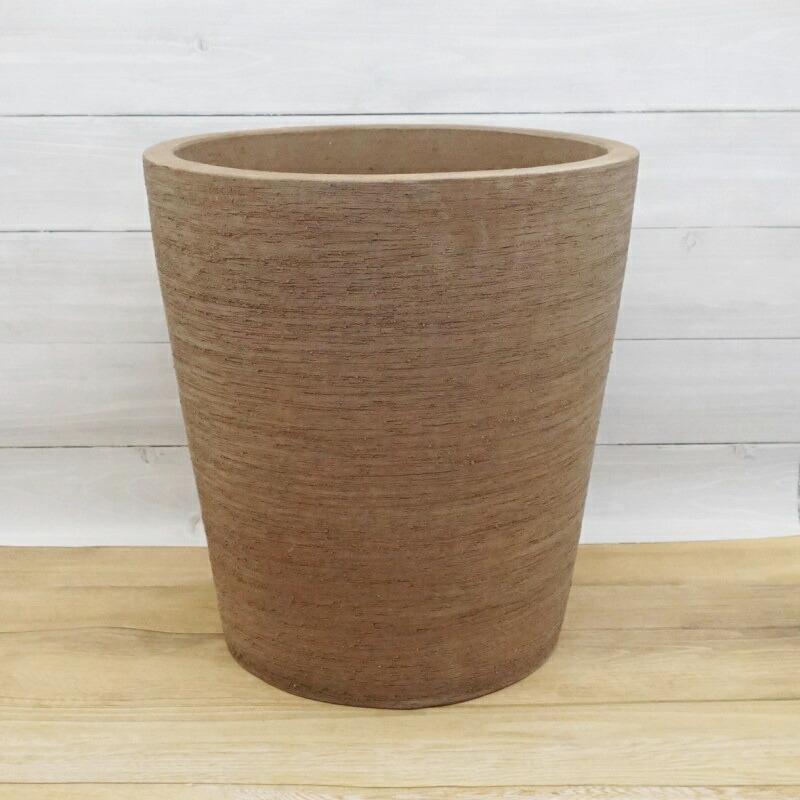 植木鉢 おしゃれ テラコッタ テラサモコニックM＜ 40cm 13号 穴あり