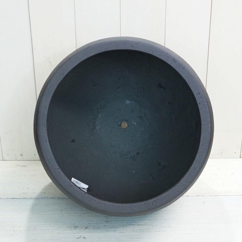 植木鉢 おしゃれ 軽い テラニアスローバルーンL(2色) 55cm 18号 FRP 底穴 プランター 鉢 室内 屋外 鉢植え 観葉植物 多肉植物 塊根の画像