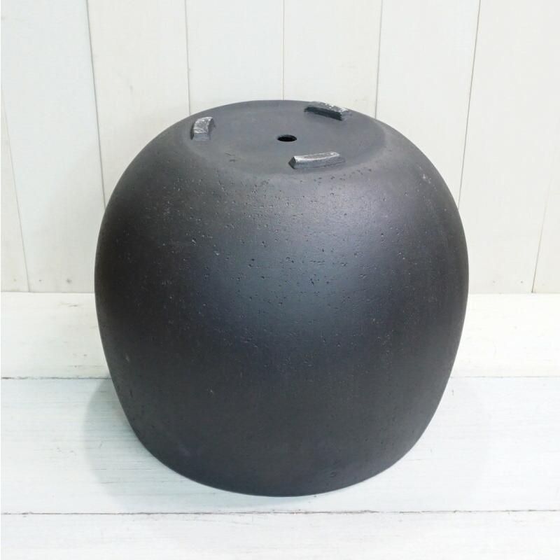 植木鉢 おしゃれ 軽い テラニアスローバルーンL(2色) 55cm 18号 FRP 底穴 プランター 鉢 室内 屋外 鉢植え 観葉植物 多肉植物 塊根の画像