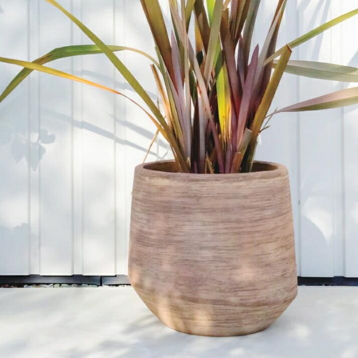 植木鉢 おしゃれ テラコッタ テラサモスラントM＜ 最大外径40cm 13号