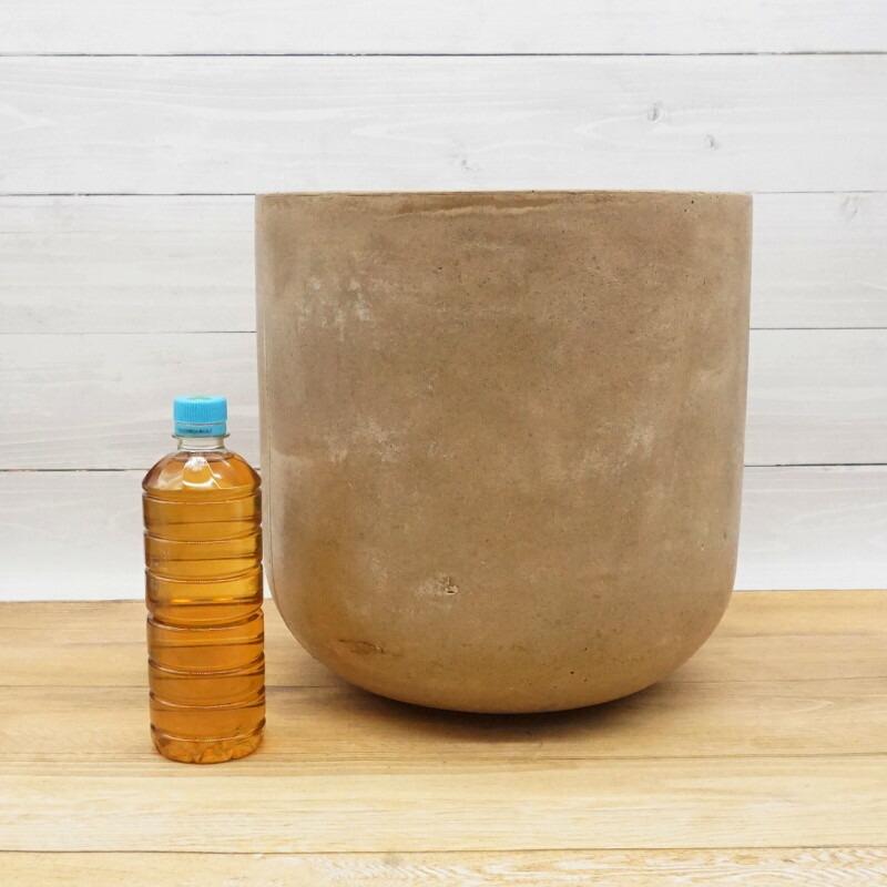 植木鉢 おしゃれ 大型 ファントムUポットS 32cm 10.5号 底穴あり セメント プランター 鉢 室内 屋外 鉢植え 観葉植物 塊根植物 花の画像